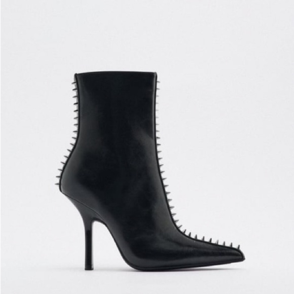 Zara studded booties